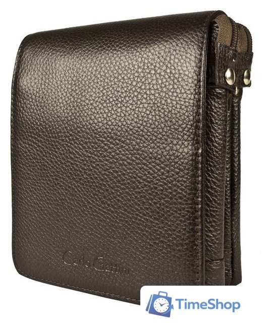 Мужская сумка Carlo Gattini Sinfonica Damboli 5046-04 (темно-коричневый) - Изображение №1 — Интернет-магазин Time-Shop