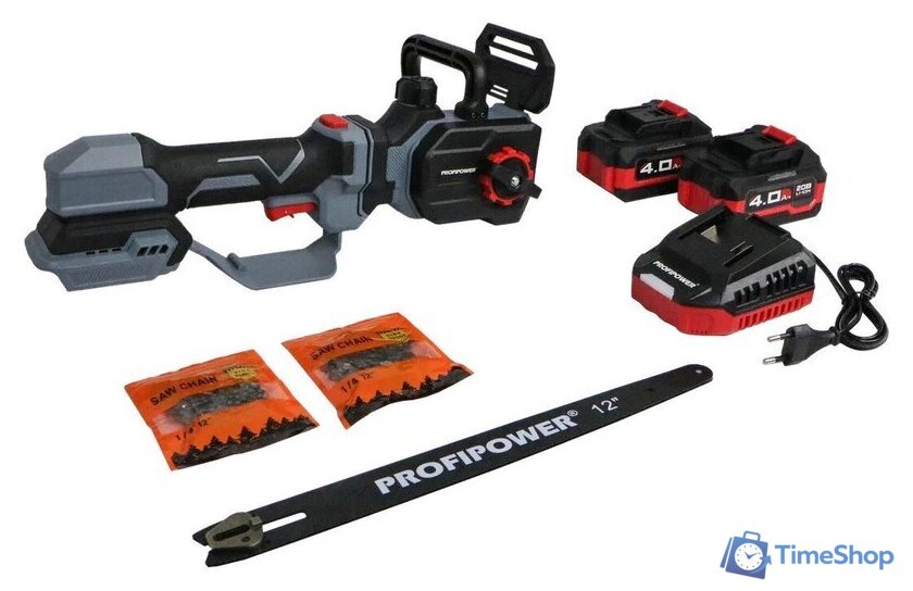 Аккумуляторная пила Profipower PL-12 (с 2-мя АКБ) - Изображение №11 — Интернет-магазин Time-Shop