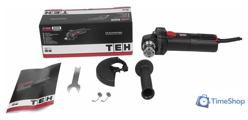 Угловая шлифмашина TEH TG12508F - Изображение №7 — Интернет-магазин Time-Shop