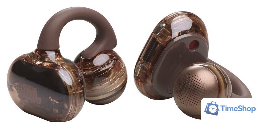 Наушники JBL Soundgear Clips (коричневый) - Изображение №2 — Интернет-магазин Time-Shop
