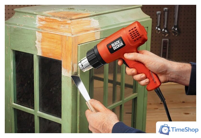 Промышленный фен Black & Decker KX1650 - Изображение №6 — Интернет-магазин Time-Shop