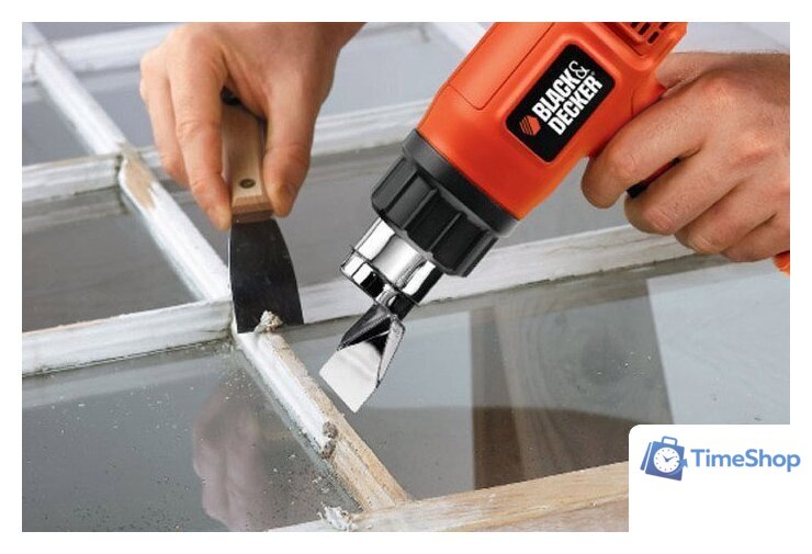 Промышленный фен Black & Decker KX1650 - Изображение №4 — Интернет-магазин Time-Shop