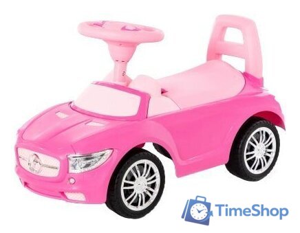 Каталка Полесье SuperCar №1 84477 (розовый) - Изображение №1 — Интернет-магазин Time-Shop