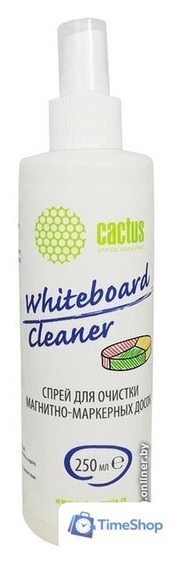 Чистящая жидкость для маркерных досок CACTUS CS-WB250 (250 мл) - Изображение №1 — Интернет-магазин Time-Shop