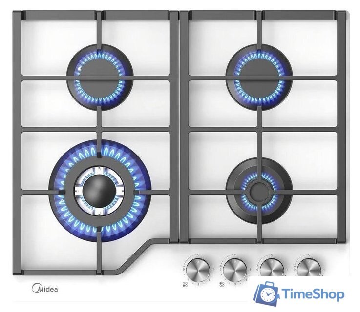Варочная панель Midea MG693TGW - Изображение №1 — Интернет-магазин Time-Shop
