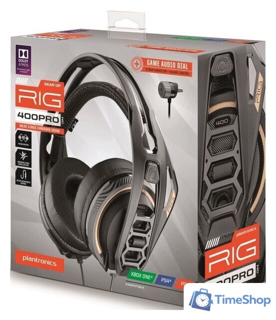 Наушники Plantronics RIG 400 PRO HC - Изображение №5 — Интернет-магазин Time-Shop