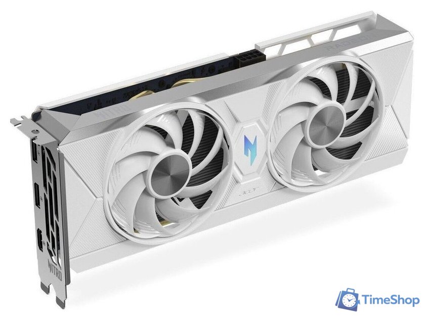 Видеокарта Acer Nitro Radeon RX 9060 XT White OC 8GB DP.Z4UWW.P02 - Изображение №2 — Интернет-магазин Time-Shop