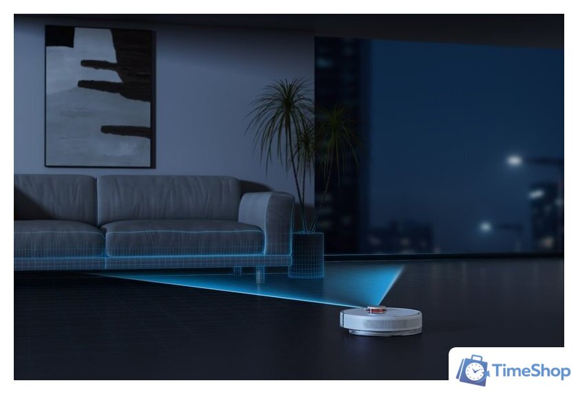 Робот-пылесос Xiaomi Robot Vacuum X10 B102GL (европейская версия, белый) - Изображение №6 — Интернет-магазин Time-Shop