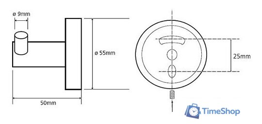 Набор для туалета Bemeta Omega 204601 - Изображение №4 — Интернет-магазин Time-Shop