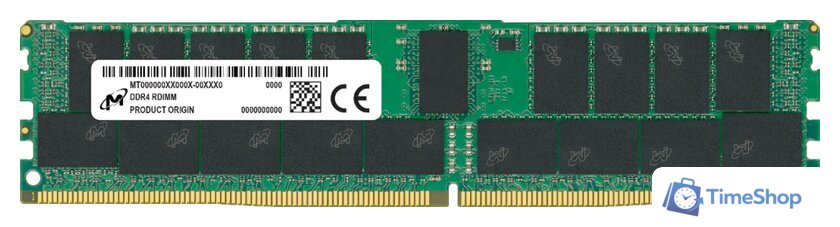 Оперативная память Micron 32GB DDR4 PC4-23400 MTA36ASF4G72PZ-2G9E2 - Изображение №1 — Интернет-магазин Time-Shop