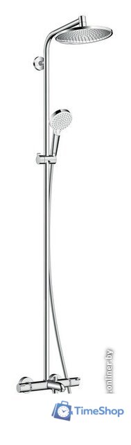Душевая система  Hansgrohe Crometta S 240 Showerpipe [27320000] - Изображение №1 — Интернет-магазин Time-Shop