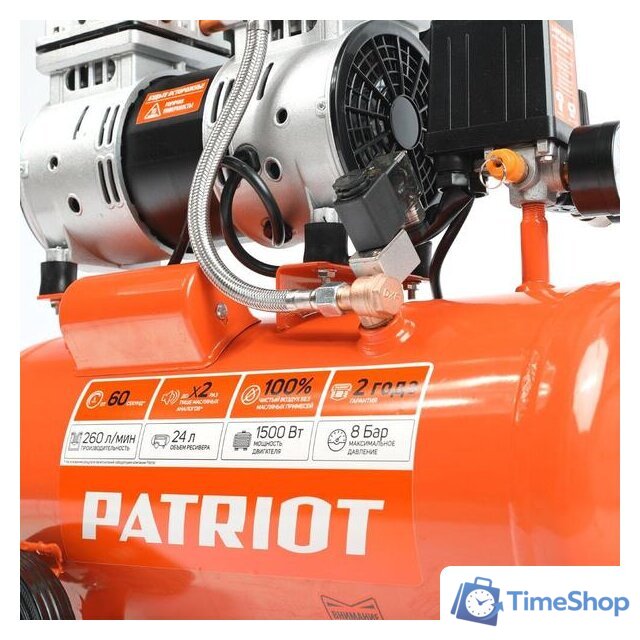Компрессор Patriot WO 24-260S - Изображение №11 — Интернет-магазин Time-Shop