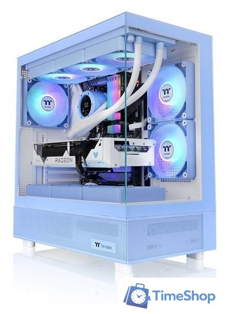 Корпус Thermaltake View 270 TG ARGB Hydrangea Blue CA-1Y7-00MFWN-00 - Изображение №2 — Интернет-магазин Time-Shop