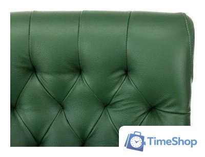 Офисное кресло Бюрократ T-9928WALNUT-CF/GN (зеленый) - Изображение №4 — Интернет-магазин Time-Shop