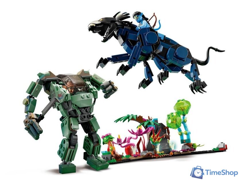 Конструктор LEGO Avatar 75571 Нейтири и Танатор против AMP-робота Куорича - Изображение №2 — Интернет-магазин Time-Shop