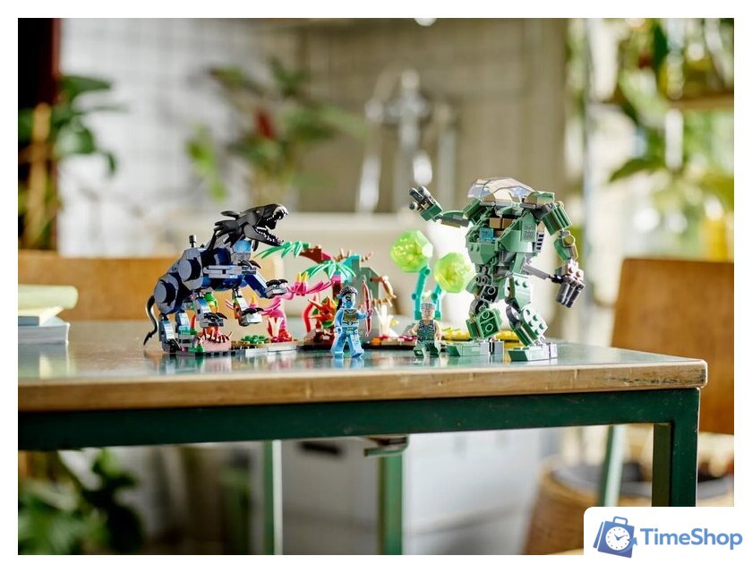 Конструктор LEGO Avatar 75571 Нейтири и Танатор против AMP-робота Куорича - Изображение №7 — Интернет-магазин Time-Shop