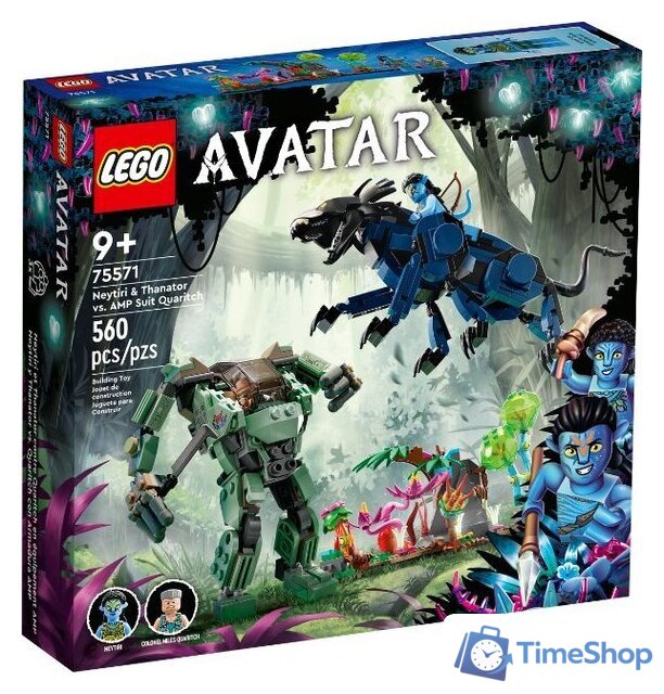 Конструктор LEGO Avatar 75571 Нейтири и Танатор против AMP-робота Куорича - Изображение №1 — Интернет-магазин Time-Shop