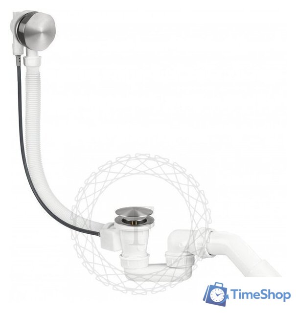 Сифон Filarete FL80 (никель) - Изображение №1 — Интернет-магазин Time-Shop