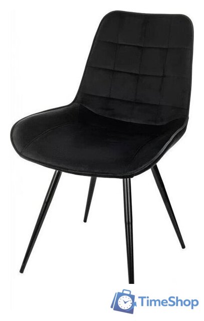 Стул Бюрократ CH-K2 4 шт (черный Holland 75/черный) - Изображение №3 — Интернет-магазин Time-Shop