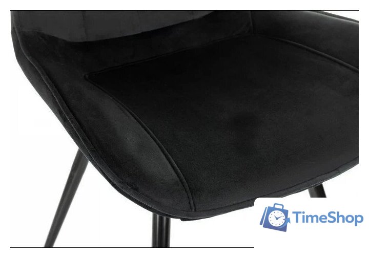 Стул Бюрократ CH-K2 4 шт (черный Holland 75/черный) - Изображение №5 — Интернет-магазин Time-Shop