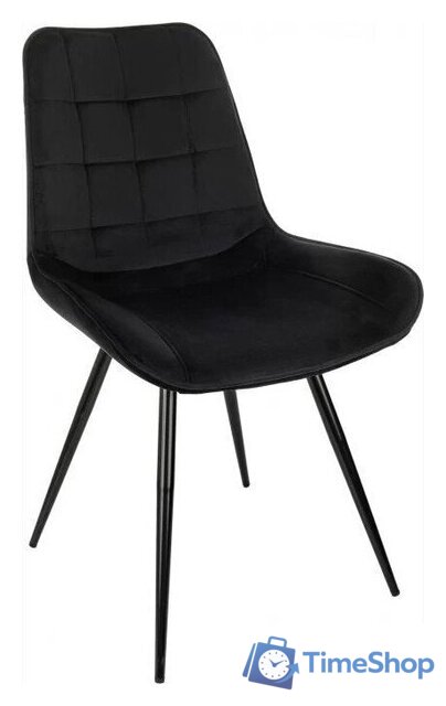 Стул Бюрократ CH-K2 4 шт (черный Holland 75/черный) - Изображение №2 — Интернет-магазин Time-Shop