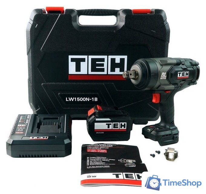 Гайковерт TEH LW1500N-1B (с 1-им АКБ, кейс) - Изображение №2 — Интернет-магазин Time-Shop