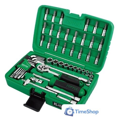 Универсальный набор инструментов Toptul GCAI5102 (51 предмет) - Изображение №1 — Интернет-магазин Time-Shop