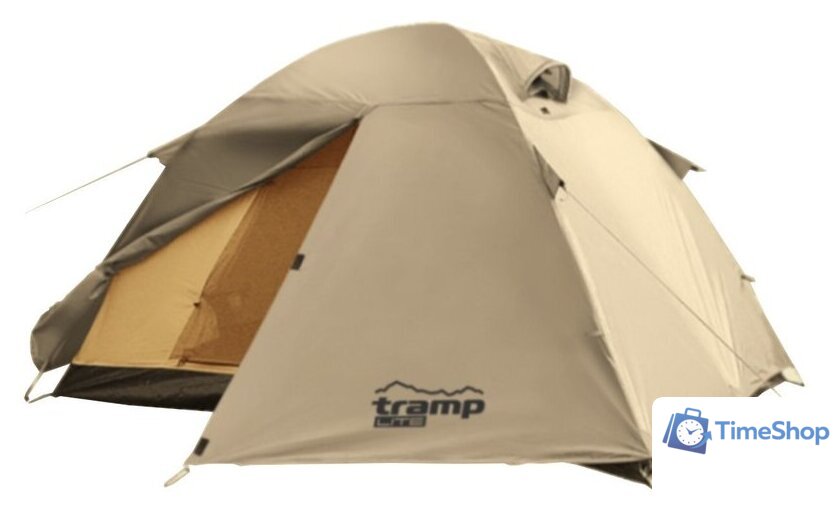 Кемпинговая палатка Tramp Lite Tourist 3 (песочный) - Изображение №1 — Интернет-магазин Time-Shop