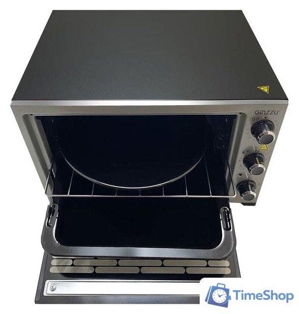 Мини-печь Ginzzu HOT-132 gray - Изображение №3 — Интернет-магазин Time-Shop