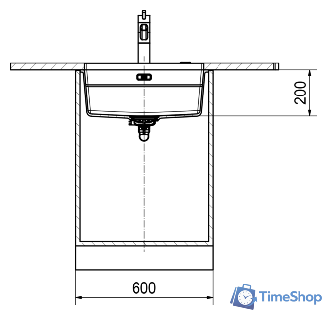 Кухонная мойка Franke Kubus 2 KNG 110-52 (белый) - Изображение №3 — Интернет-магазин Time-Shop
