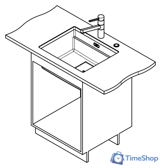 Кухонная мойка Franke Kubus 2 KNG 110-52 (белый) - Изображение №6 — Интернет-магазин Time-Shop
