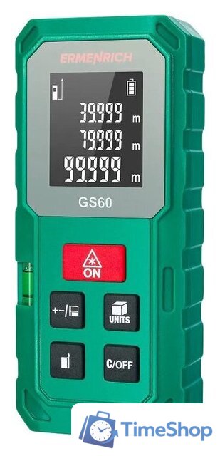Лазерный дальномер Ermenrich Reel Plus GS60 83084 - Изображение №1 — Интернет-магазин Time-Shop