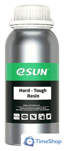 Фотополимер eSUN Hard Tough 1000 мл (для LCD принтеров, белый) - Изображение №1 — Интернет-магазин Time-Shop
