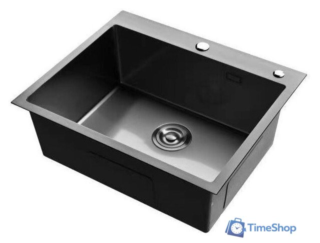 Кухонная мойка Roxen Simple 560220-55B PVD графит (с коландером и дозатором) - Изображение №5 — Интернет-магазин Time-Shop