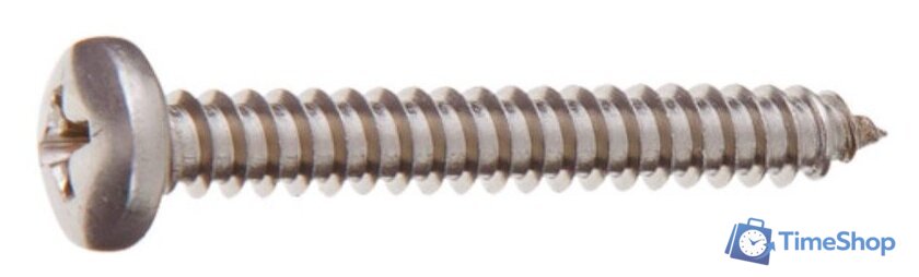  Starfix Острый Полусферическая головка 4.2х13 DIN 7981 SMZ1-64189-50 (50шт, нержавеющая сталь А2) - Изображение №1 — Интернет-магазин Time-Shop