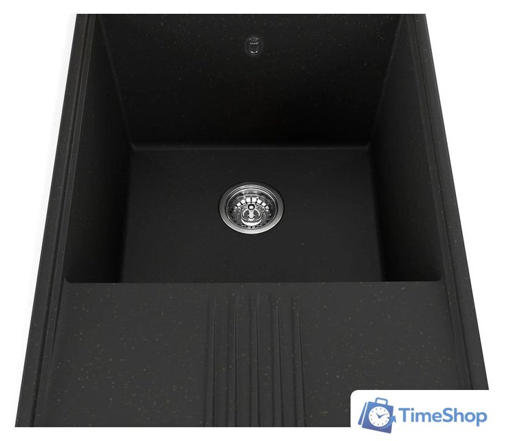 Кухонная мойка Kernau KGS D 6078 1B1D Deep Black + Gold Metallic - Изображение №2 — Интернет-магазин Time-Shop