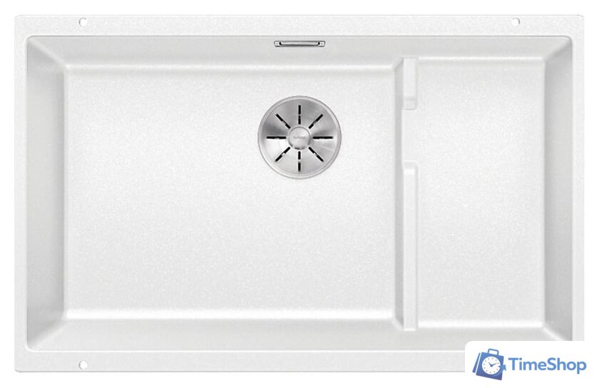 Кухонная мойка Blanco Subline 700-U Level (белый, корзинчатый вентиль) - Изображение №1 — Интернет-магазин Time-Shop