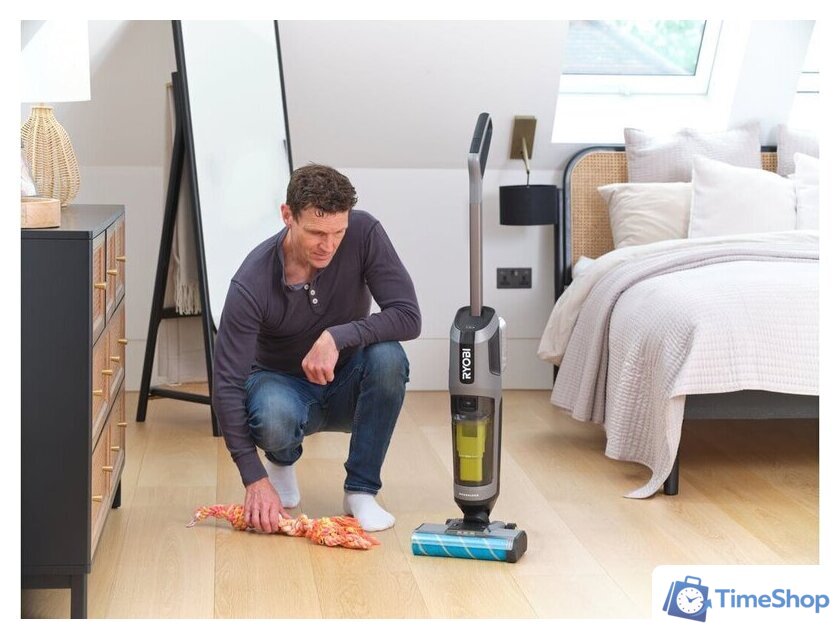 Вертикальный моющий пылесос Ryobi RHFC18BL-0 18В (без АКБ) - Изображение №11 — Интернет-магазин Time-Shop