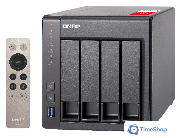 Сетевой накопитель QNAP TS-451+-8G - Изображение №7 — Интернет-магазин Time-Shop