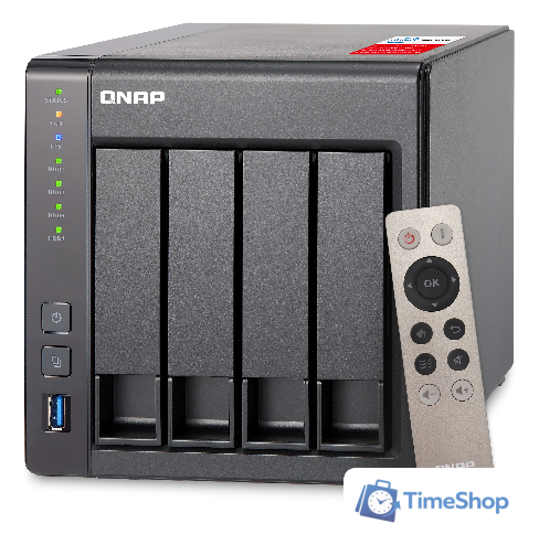 Сетевой накопитель QNAP TS-451+-8G - Изображение №2 — Интернет-магазин Time-Shop