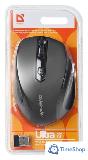 Мышь Defender Ultra MM-315 - Изображение №4 — Интернет-магазин Time-Shop