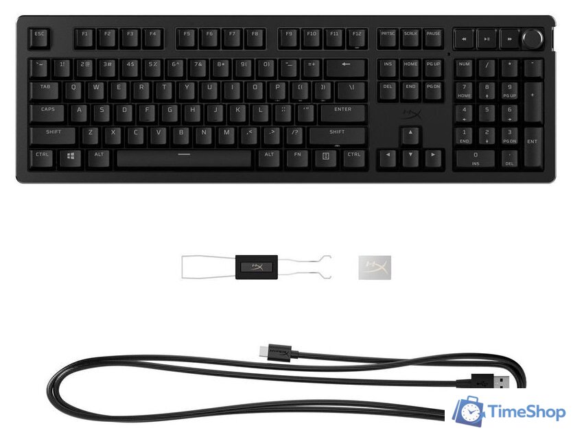 Клавиатура HyperX Alloy Rise (HyperX Red, нет кириллицы) - Изображение №5 — Интернет-магазин Time-Shop