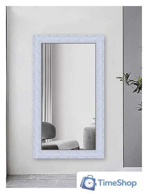 Зеркало Декарт Настенное в раме 8Л1666 (белый перламутр) - Изображение №4 — Интернет-магазин Time-Shop