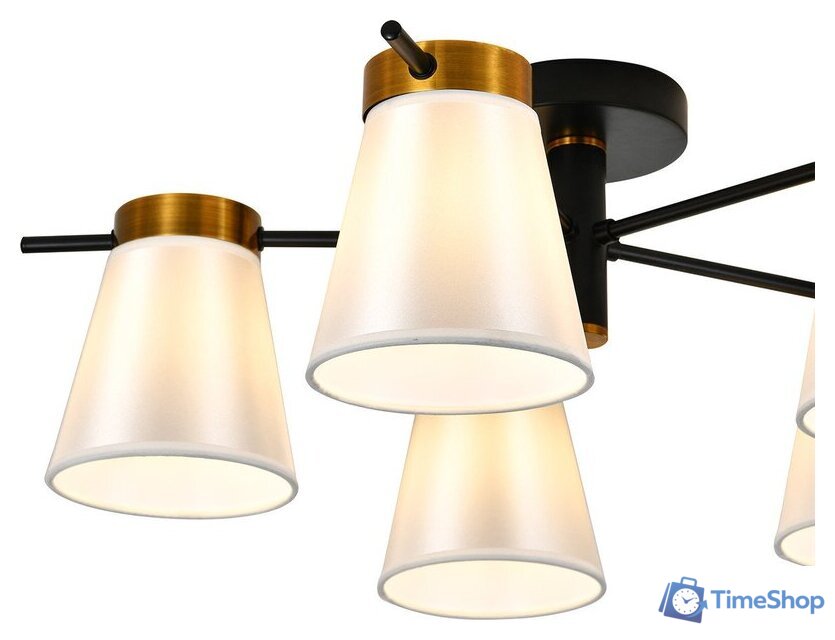 Люстра средней высоты Escada 120005/5R ES0000055 (Black/Gold) - Изображение №3 — Интернет-магазин Time-Shop