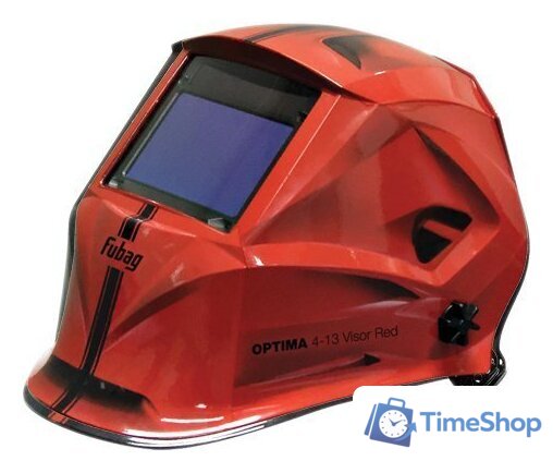 Сварочная маска Fubag Optima 4-13 Visor (красный) [38437] - Изображение №1 — Интернет-магазин Time-Shop