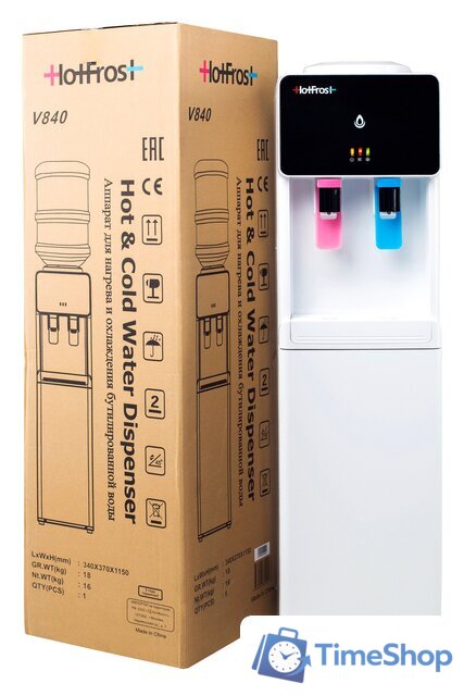 Кулер для воды HotFrost V450AMI (черный) - Изображение №2 — Интернет-магазин Time-Shop