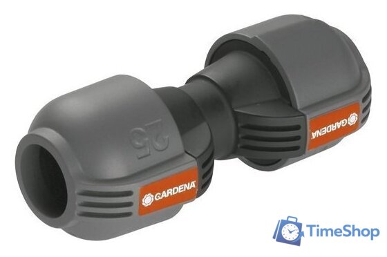 Коннектор Gardena Соединитель 25 мм - Изображение №1 — Интернет-магазин Time-Shop