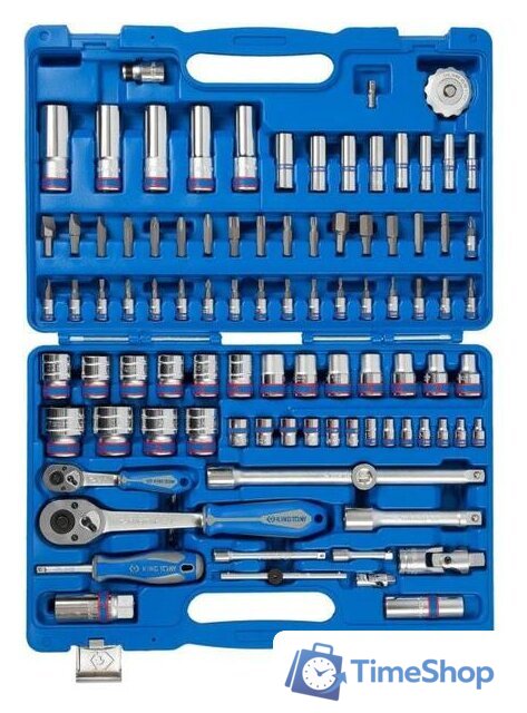 Универсальный набор инструментов King Tony 7596MR (96 предметов) - Изображение №3 — Интернет-магазин Time-Shop