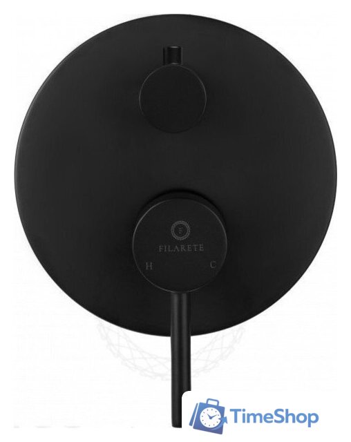 Душевая система  Filarete Roun FL1026 (черный матовый) - Изображение №18 — Интернет-магазин Time-Shop