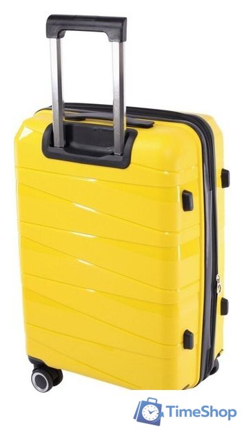 Чемодан-спиннер Pride РР-201 (M, желтый) - Изображение №3 — Интернет-магазин Time-Shop